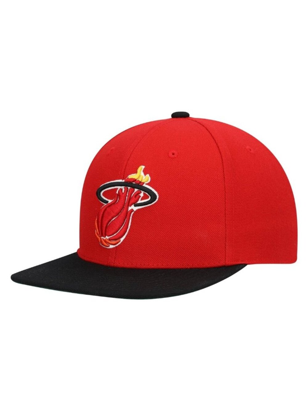 Mitchell & Ness NBA Team 2 Tone 2.0 Snapback HWC Heat Red/Black